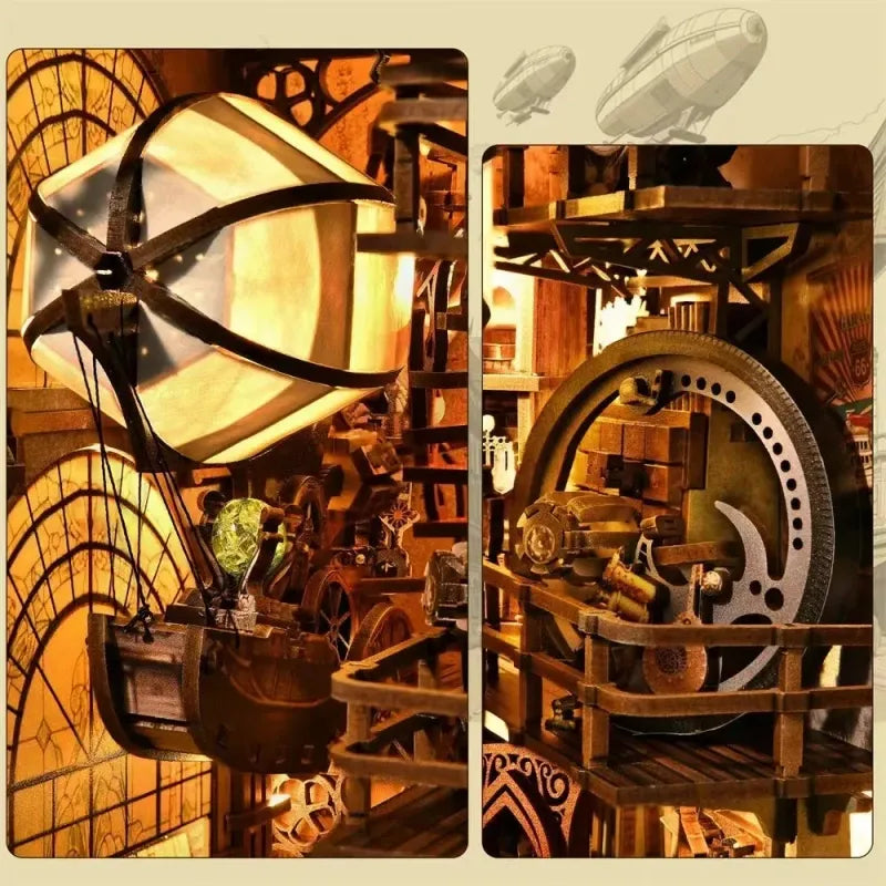 Uncle Peter’s Warehouse | Book Nook-bouwpakket