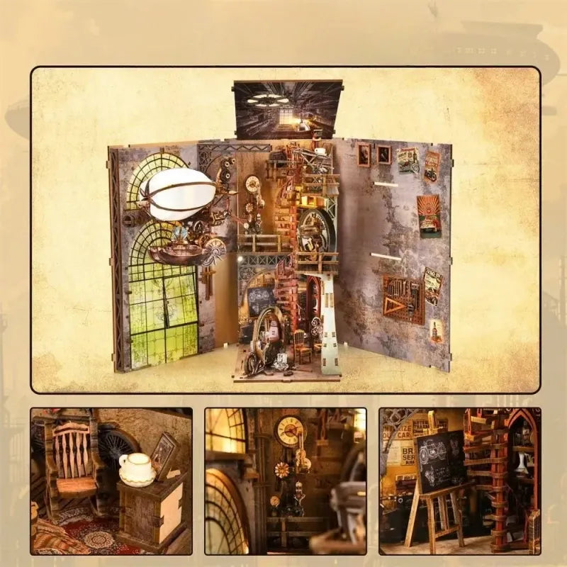 Uncle Peter’s Warehouse | Book Nook-bouwpakket