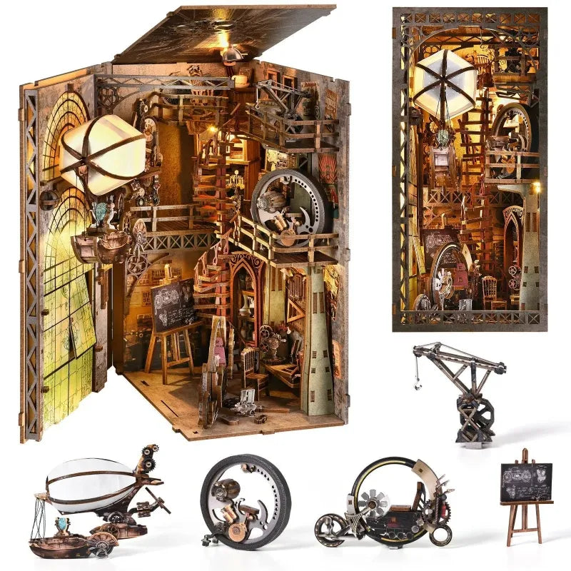 Uncle Peter’s Warehouse | Book Nook-bouwpakket
