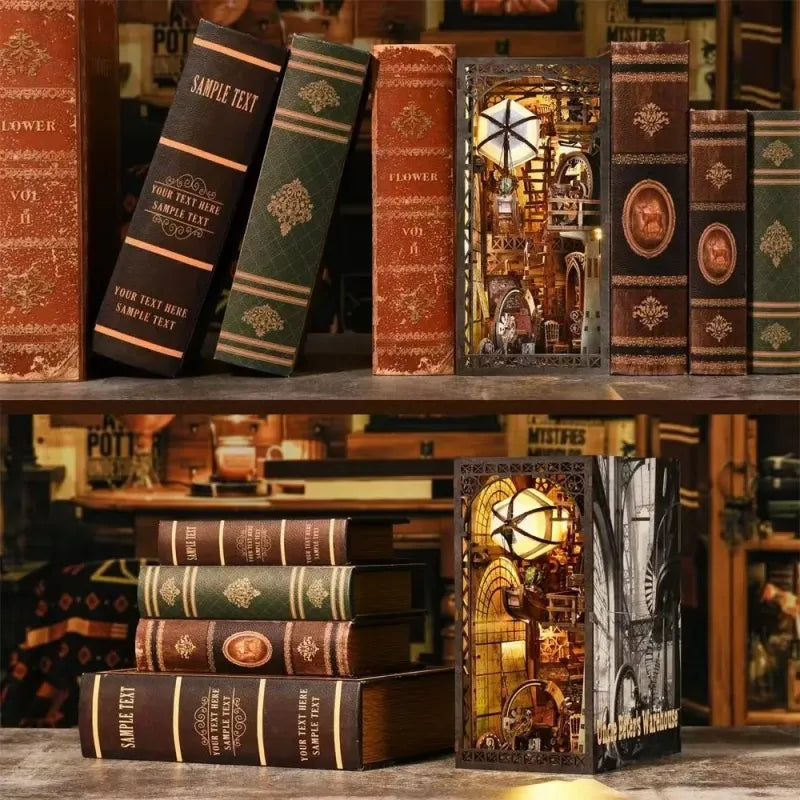 Uncle Peter’s Warehouse | Book Nook-bouwpakket