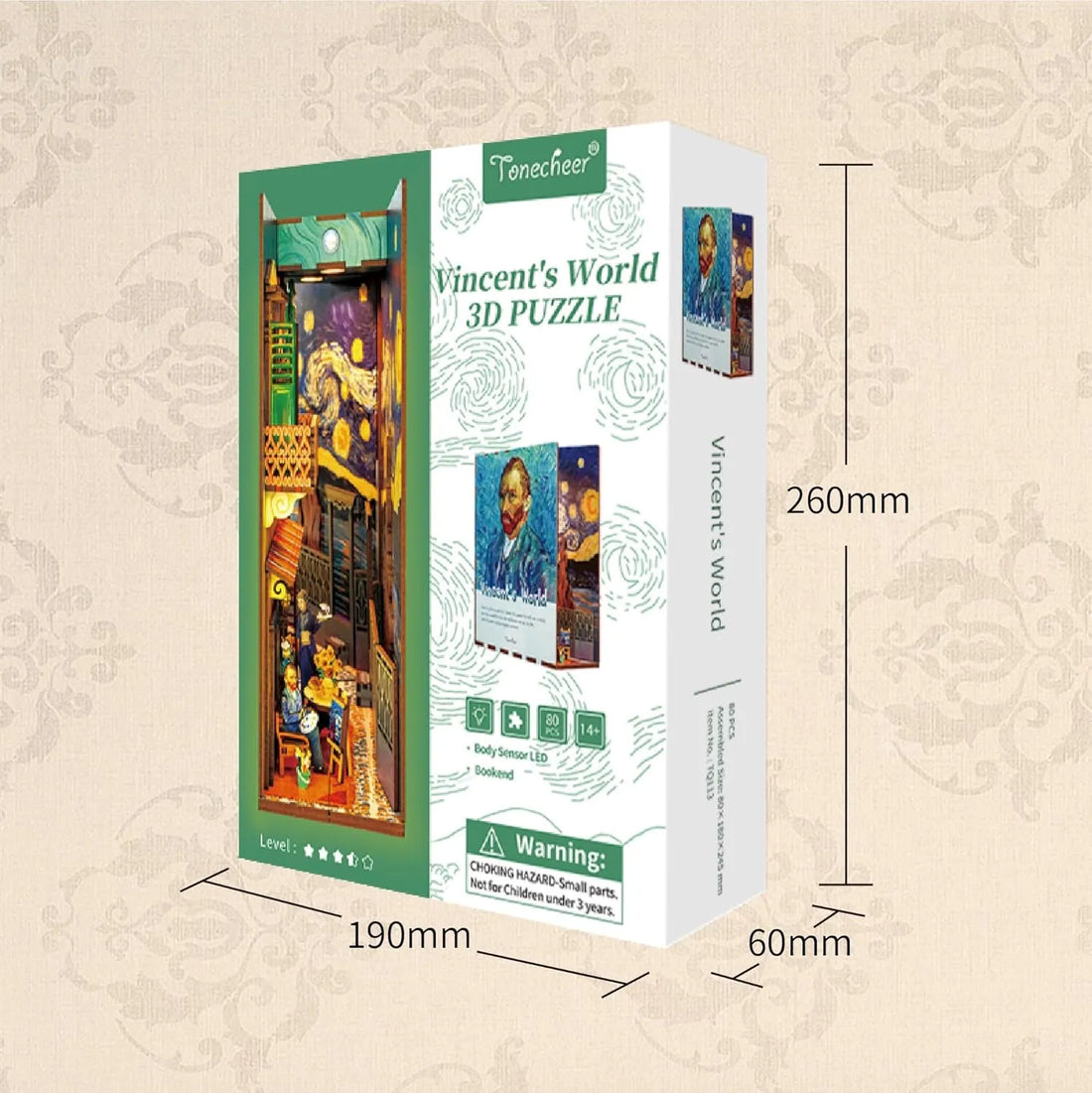 Vincent's World | Book Nook-bouwpakket