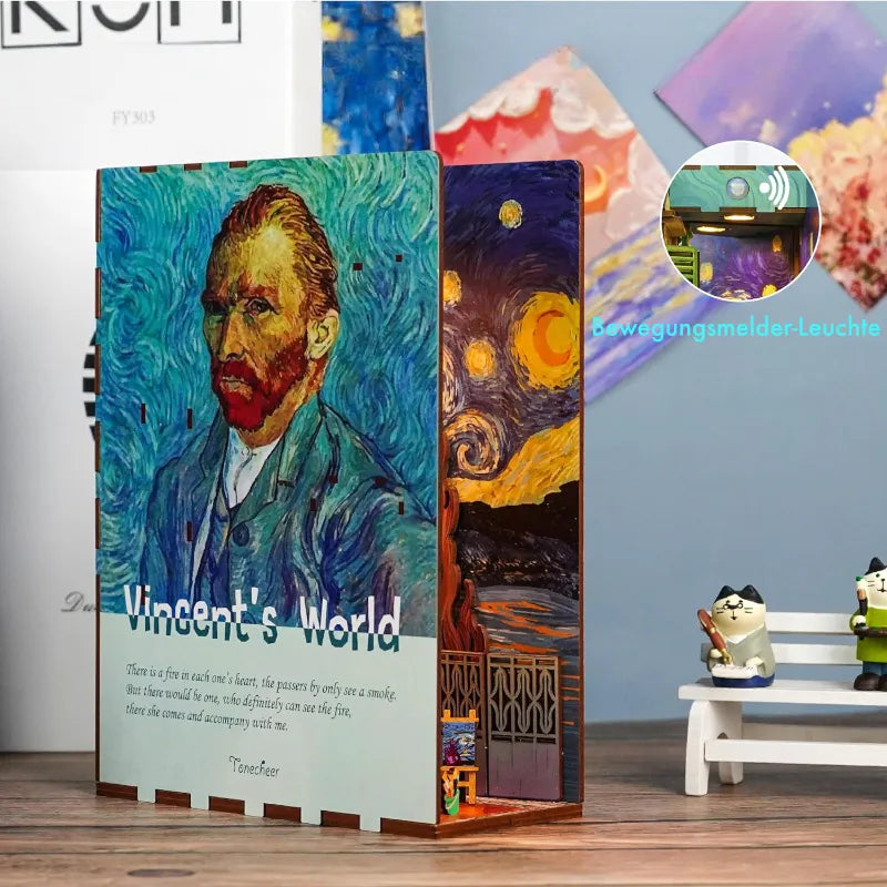 Vincent's World | Book Nook-bouwpakket
