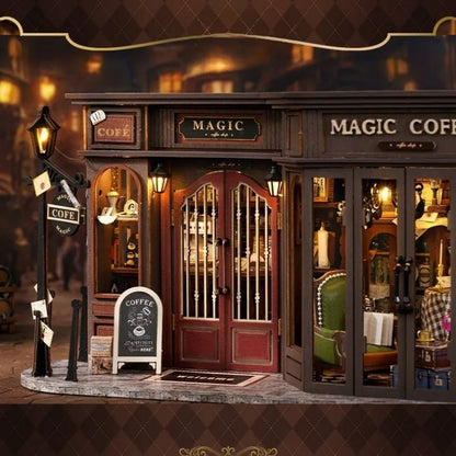 Miniature House - Vintage Coffee Shop