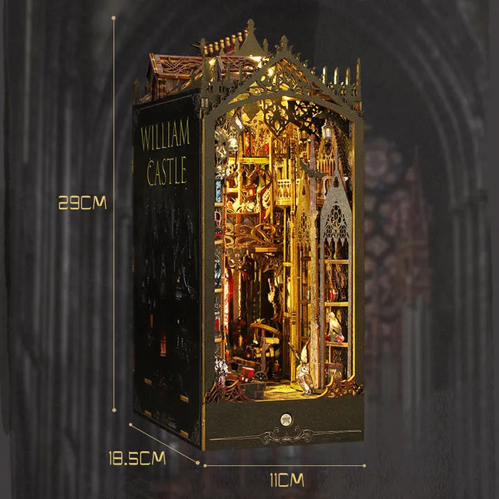 William Castle | Book Nook-bouwpakket