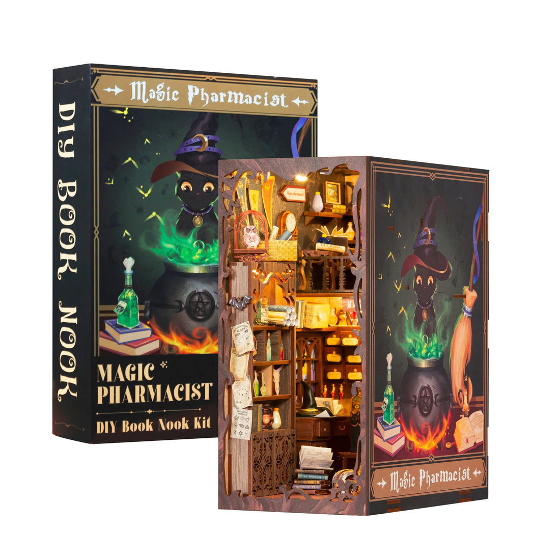 Apothicaire magique Book Nook Kit