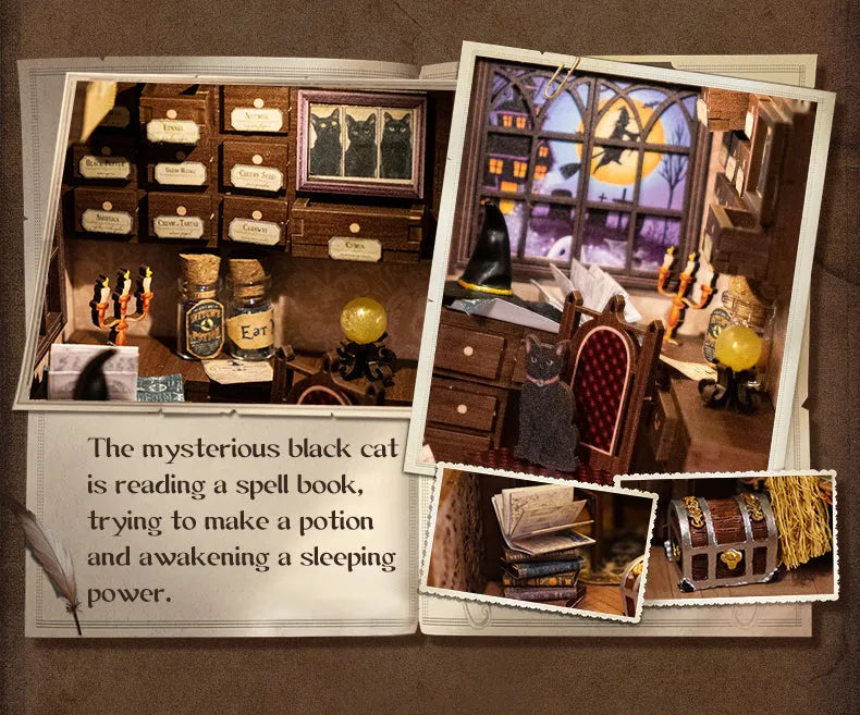 Apothicaire magique Book Nook Kit