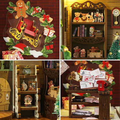 Book Nook - Merry Christmas | Christmas Diorama