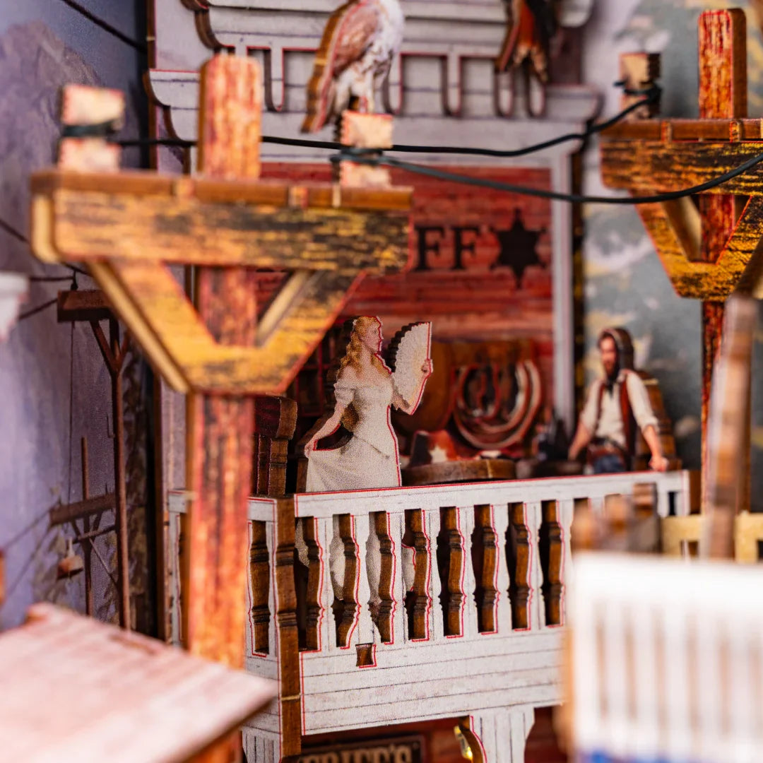 Western Town | Book Nook-bouwpakket