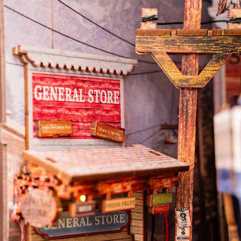 Western Town | Book Nook-bouwpakket