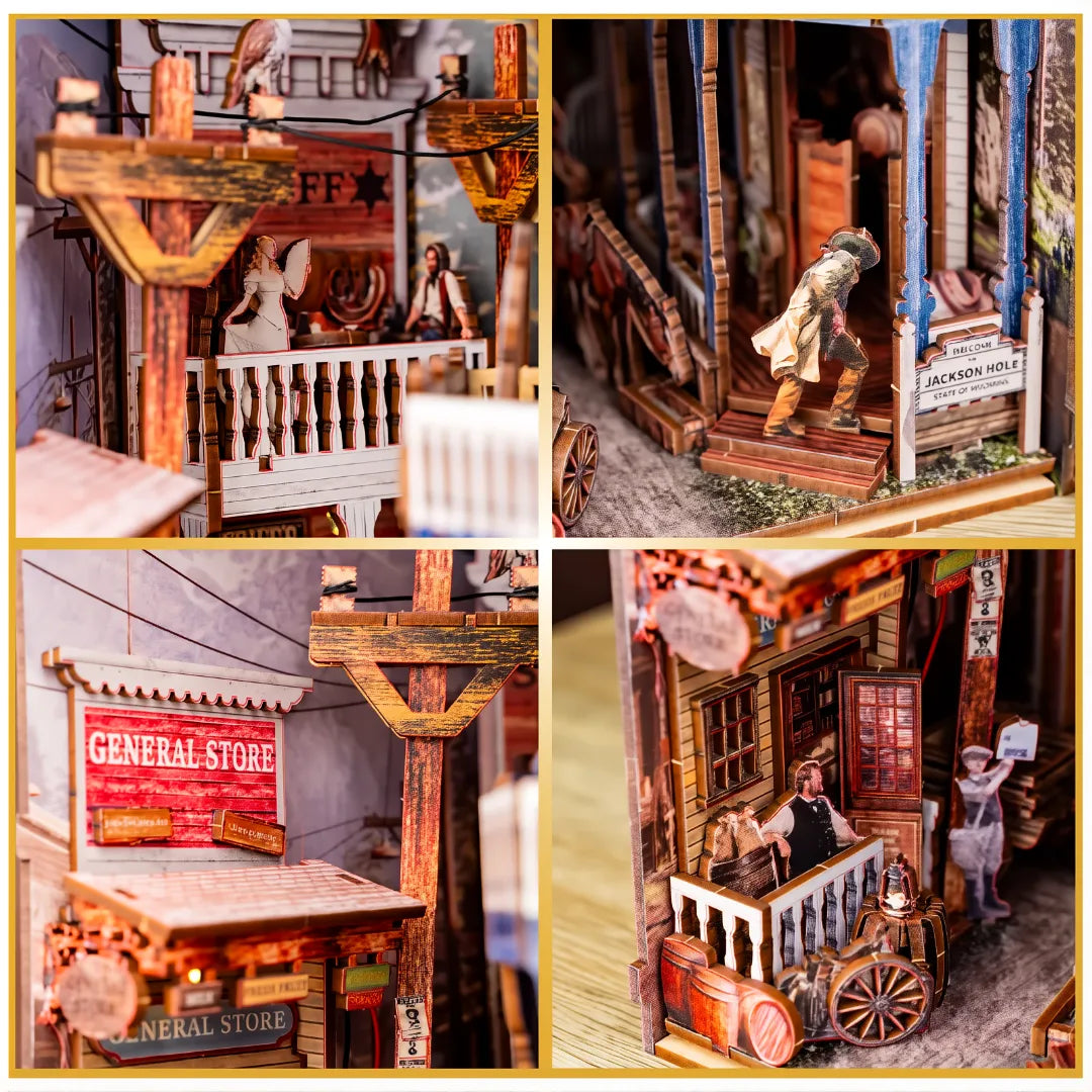 Western Town | Book Nook-bouwpakket