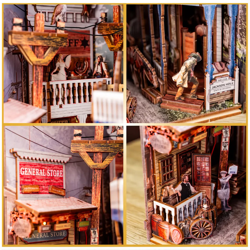 Western Town | Book Nook-bouwpakket