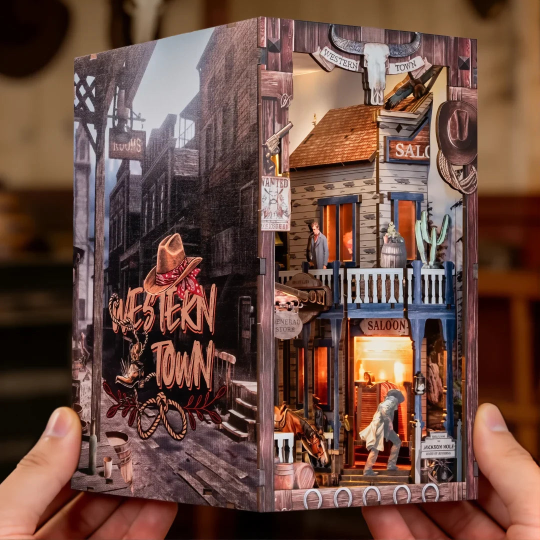 Western Town | Book Nook-bouwpakket