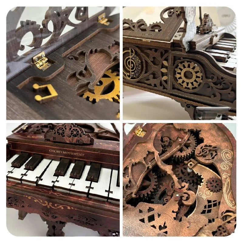 3D Wooden Puzzle | Piano Kit - Chord Movement