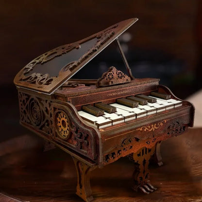 3D Wooden Puzzle | Piano Kit - Chord Movement