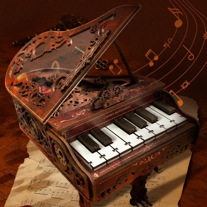 3D Wooden Puzzle | Piano Kit - Chord Movement