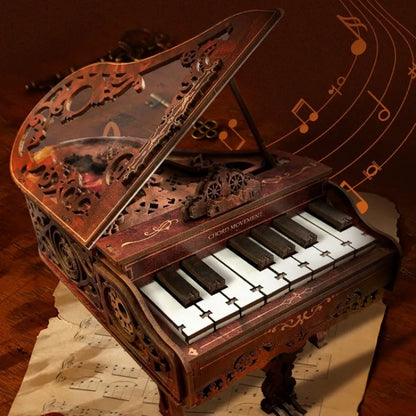 3D Wooden Puzzle | Piano Kit - Chord Movement