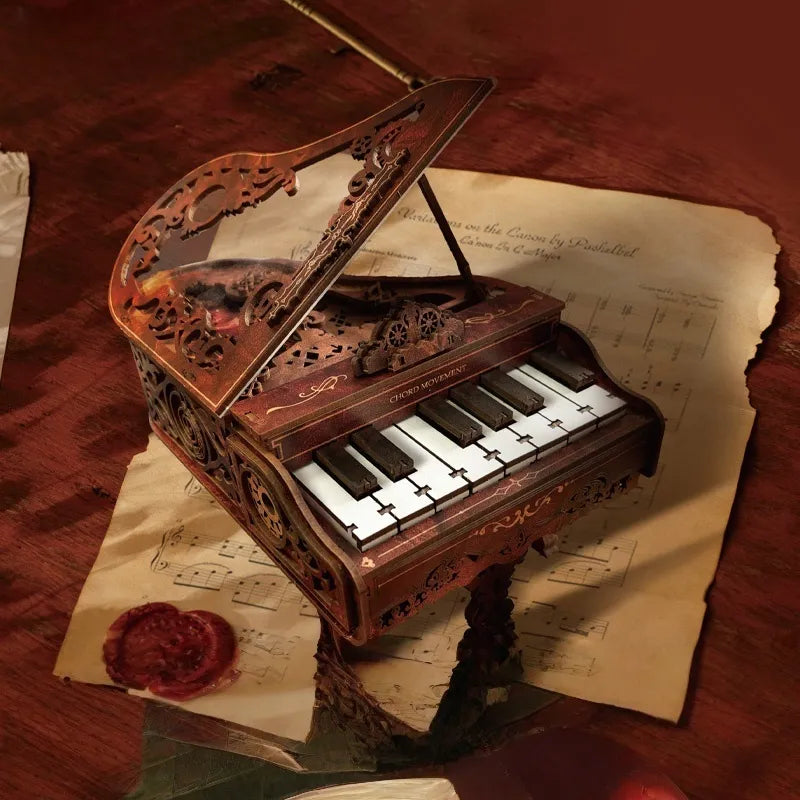 3D Wooden Puzzle | Piano Kit - Chord Movement