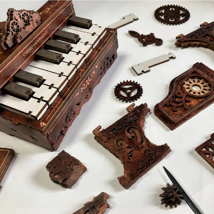 3D Wooden Puzzle | Piano Kit - Chord Movement