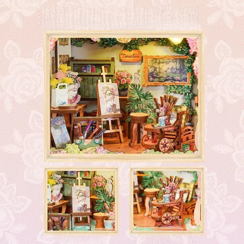 Kit de cadre-histoire DIY Blossom Time