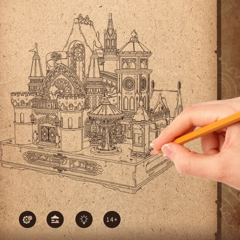 Miniature House Kit - Annecy Castle