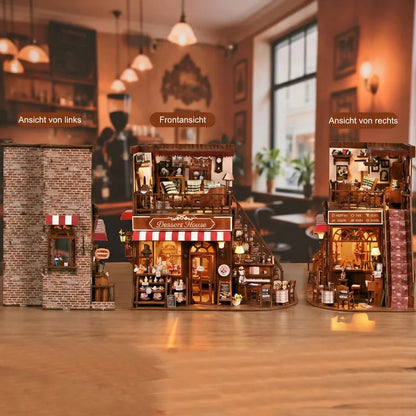 Miniature House Kit - Corner Dessert House