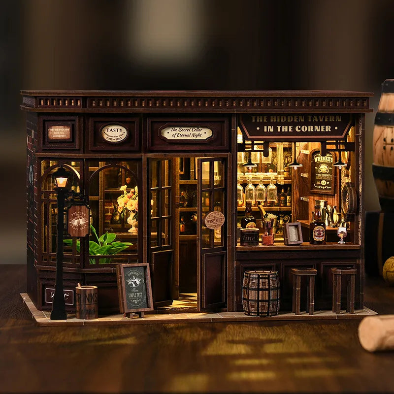 Miniature House Kit - Corner Tavern