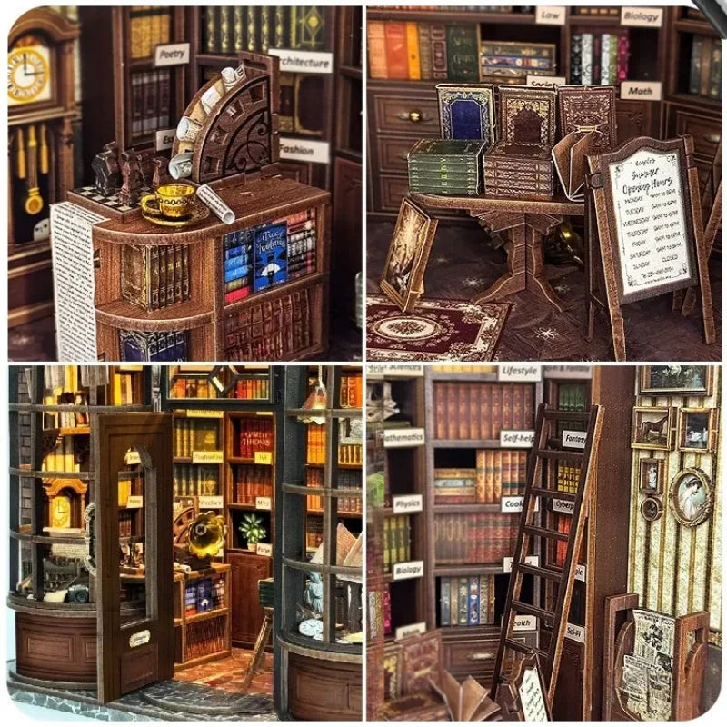 Build a bookshop with stories in every corner
