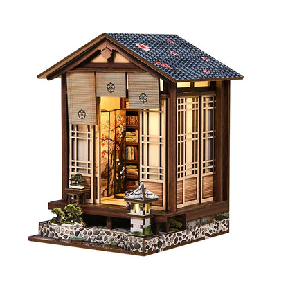 Miniature House Kit - Moss-Lantern Harmony Garden