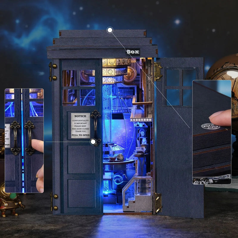 Mysterious Phone Booth | Book Nook-bouwpakket
