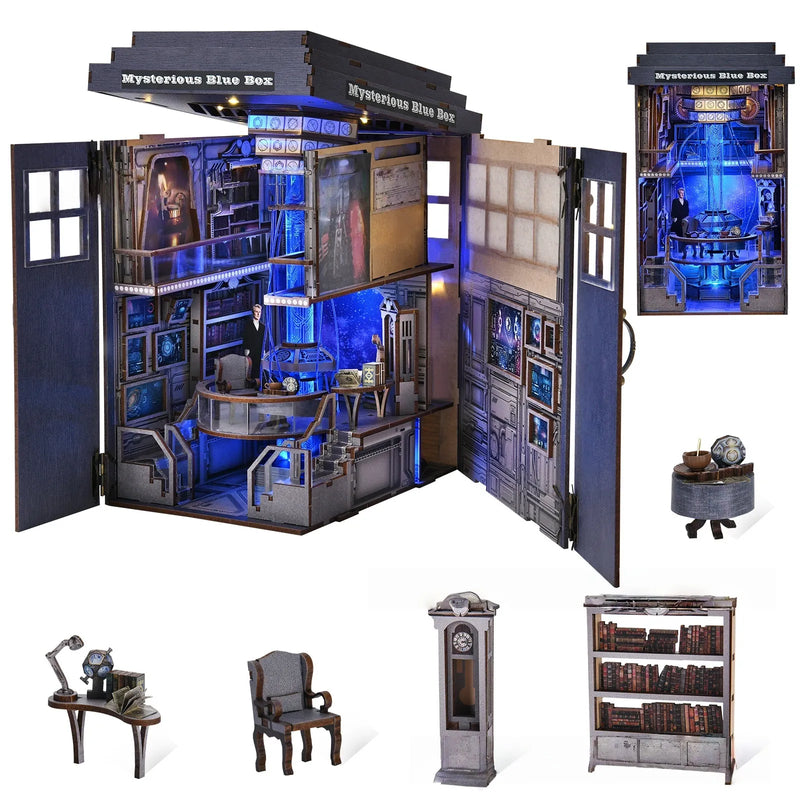 Mysterious Phone Booth | Book Nook-bouwpakket