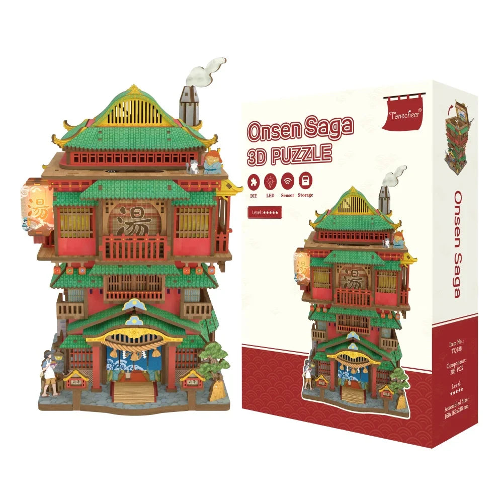 Miniature House Kit - Onsen Saga