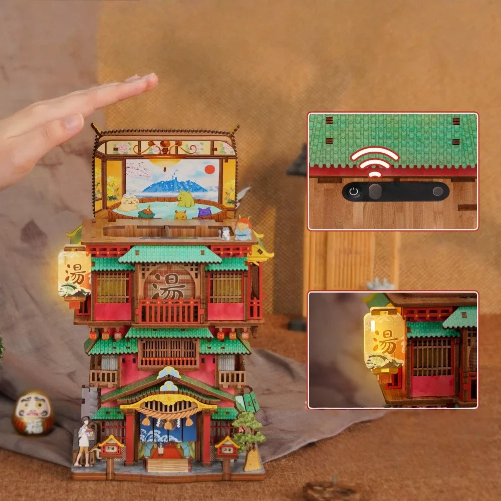 Miniature House Kit - Onsen Saga