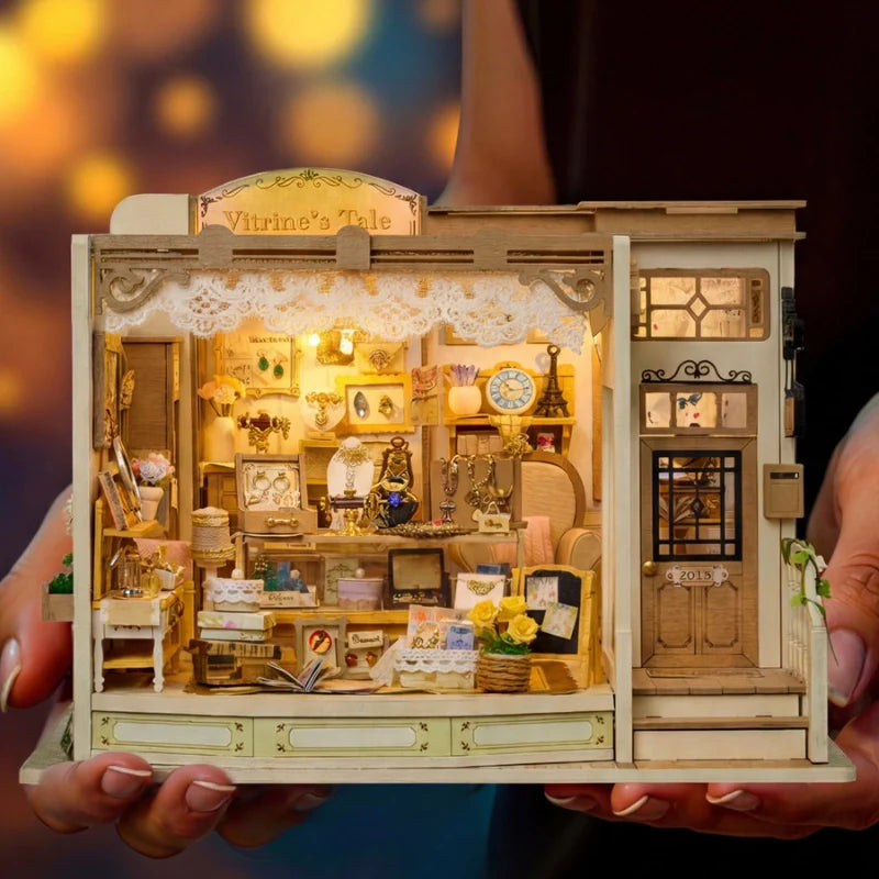 Miniature House Kit - Vitrine's Tale | The Magical Jeweler