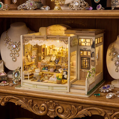 Miniature House Kit - Vitrine's Tale | The Magical Jeweler