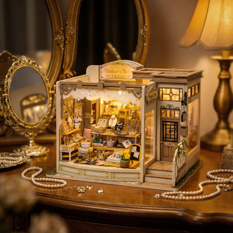 Miniature House Kit - Vitrine's Tale | The Magical Jeweler
