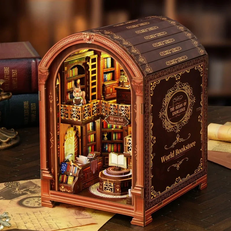 Wanguo Bookstore | Book Nook-bouwpakket