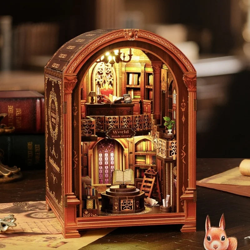 Wanguo Bookstore | Book Nook-bouwpakket