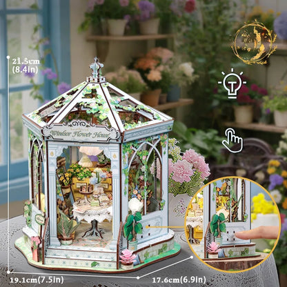 Miniature House Kit - Windsor Flower House