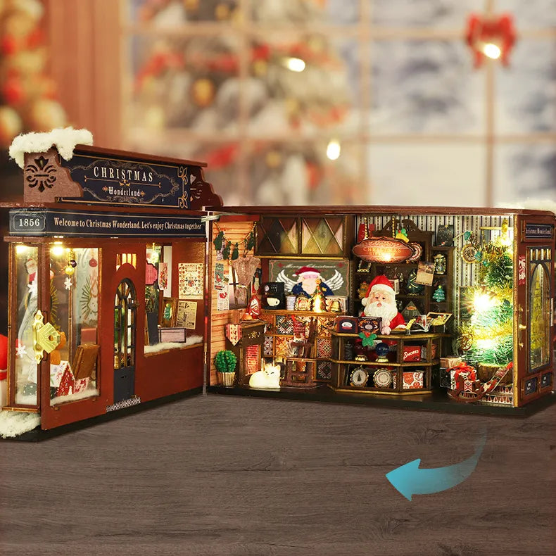Kit maison miniature Christmas Wonderland