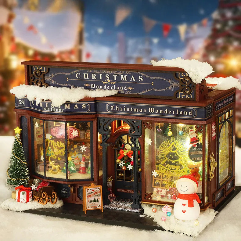 Kit maison miniature Christmas Wonderland