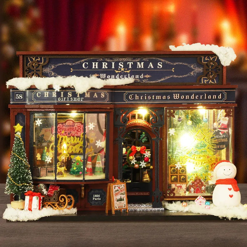 Kit maison miniature Christmas Wonderland