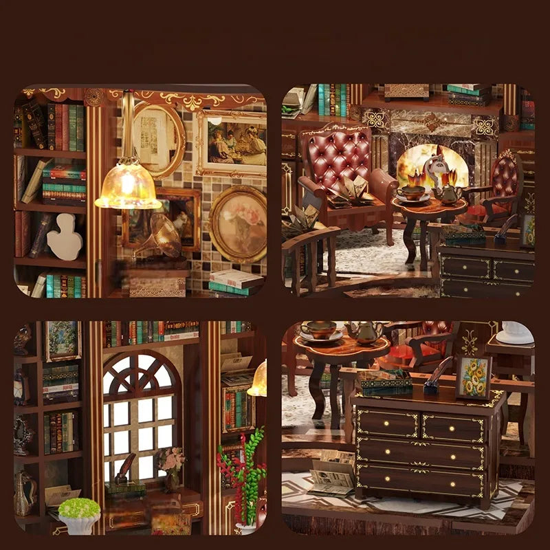 Miniature House - Left Bank Study