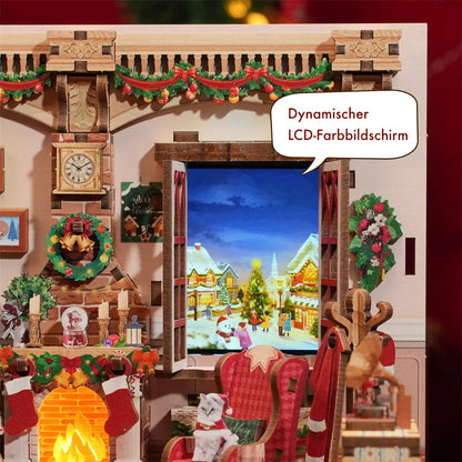 Miniature House - The Christmas Cottage