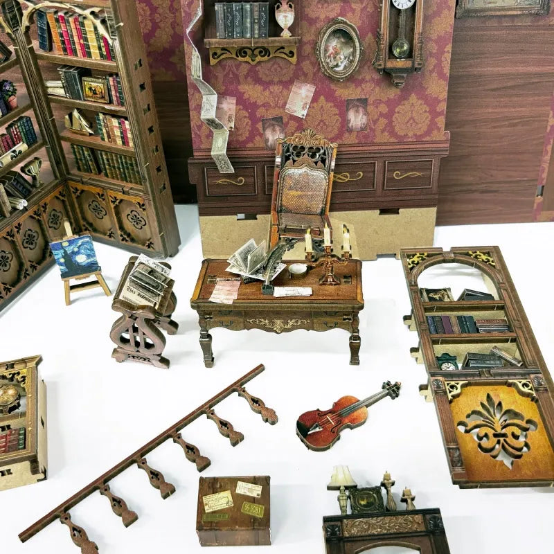 Time Book House | Miniatuurhuisbouwpakket