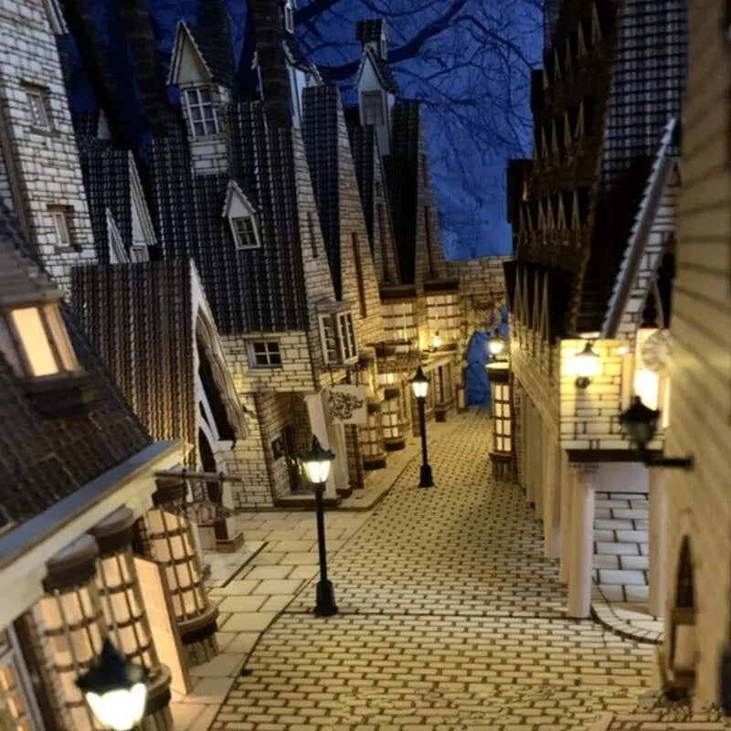 Kit de maison miniature du village magique