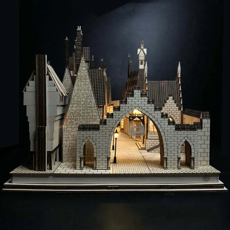 Kit de maison miniature du village magique