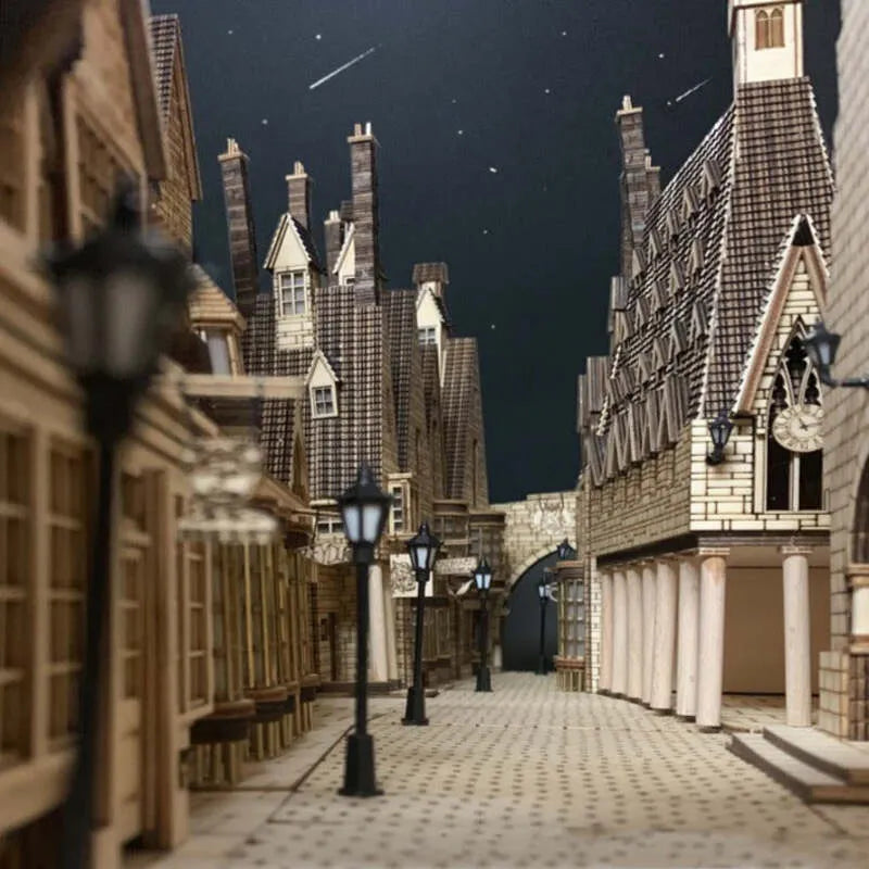 Kit de maison miniature du village magique