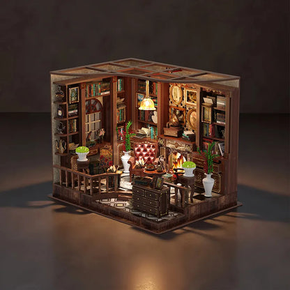 Miniature House - Left Bank Study