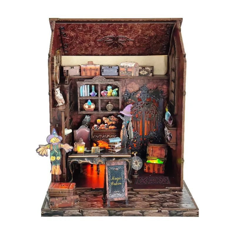 Miniature House Kit - Dark Cabin
