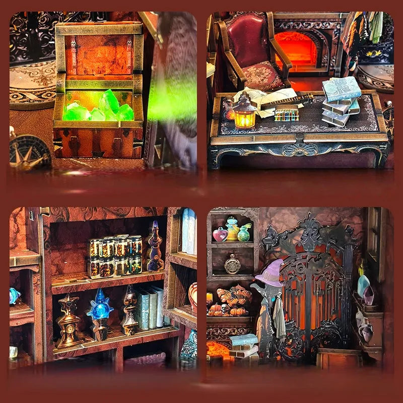 Miniature House Kit - Dark Cabin